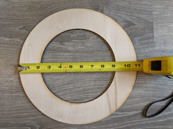 Wood Ring, Round wood sign, unfinished