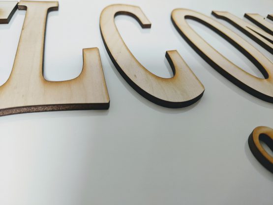 Welcome Y'all 3D letters - Image 2
