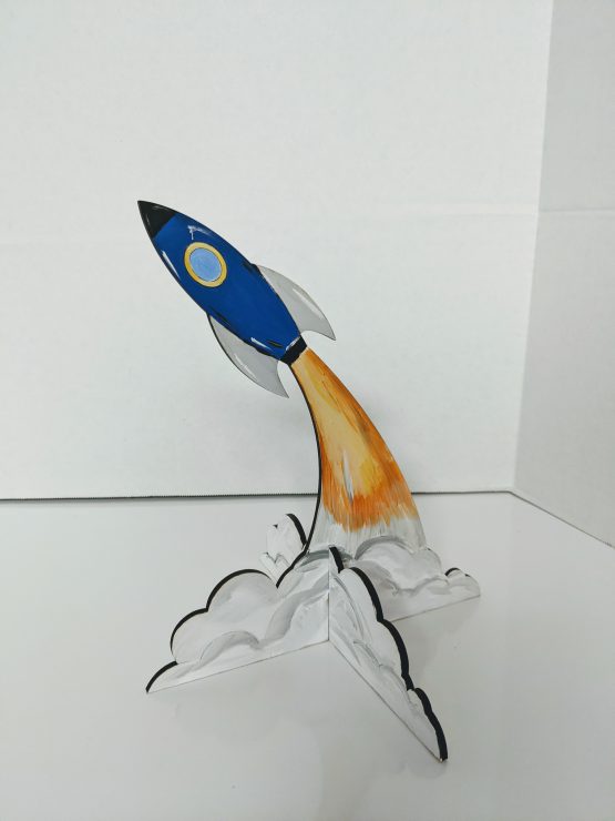 Space 3D Cutout , Unfinished - Image 3