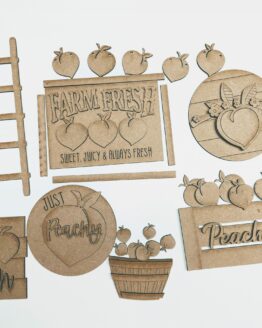 Peaches Tiered Tray Set