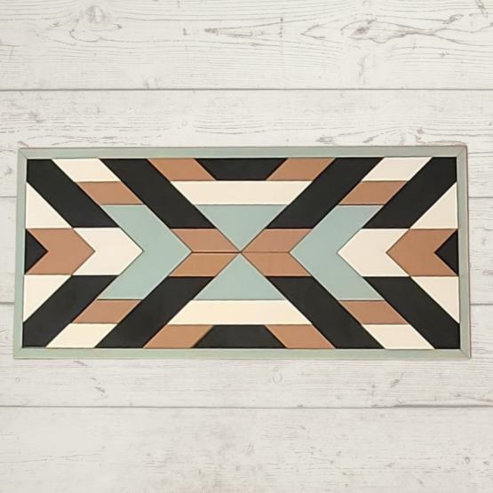 Barn Quilt - Aztec