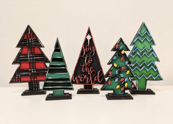 Standing Christmas Tree set - Image 3