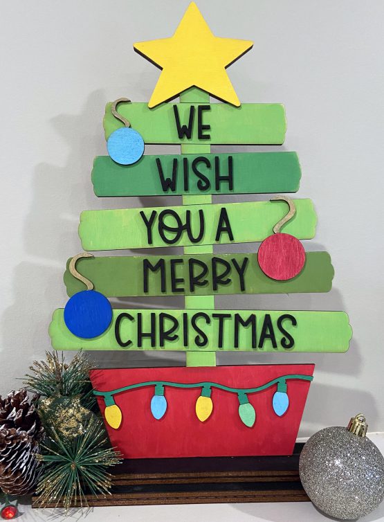 Christmas Tree Shelf Sitter DIY kit