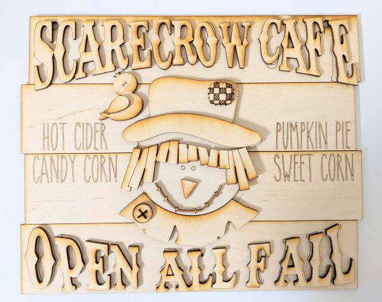 Scarecrow Cafe Sign