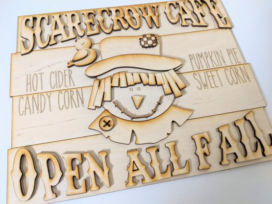 Scarecrow Cafe Sign - Image 2