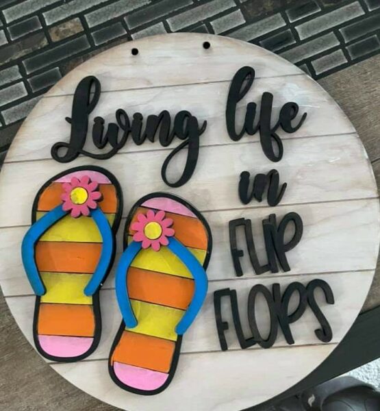 Living Life in FlipFlops , DIY kit - Image 2