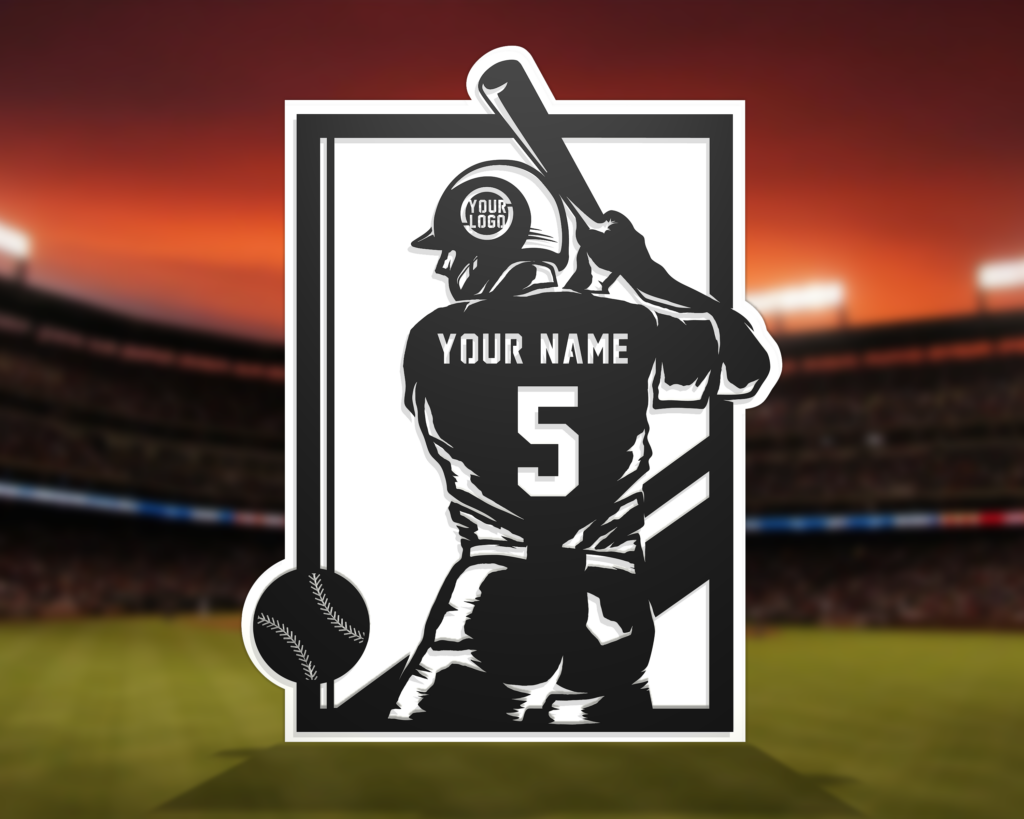 Personalized Baseball Signage MyMakerscape