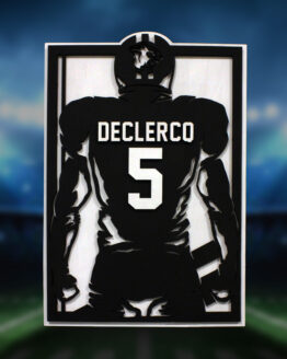 Personalized Football jersey Sign