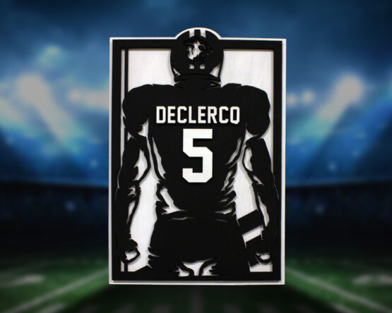 Personalized Football Signage