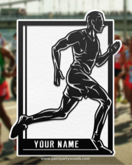 Personalized Running, Male, Signage