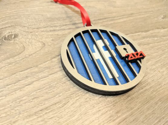 Facebook Jail Social Media Ornament - Image 2