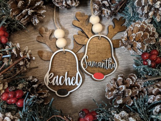 Reindeer Ornament, CUSTOM