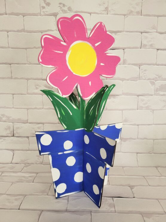 3D flower Pot