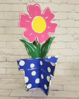 3D flower Pot
