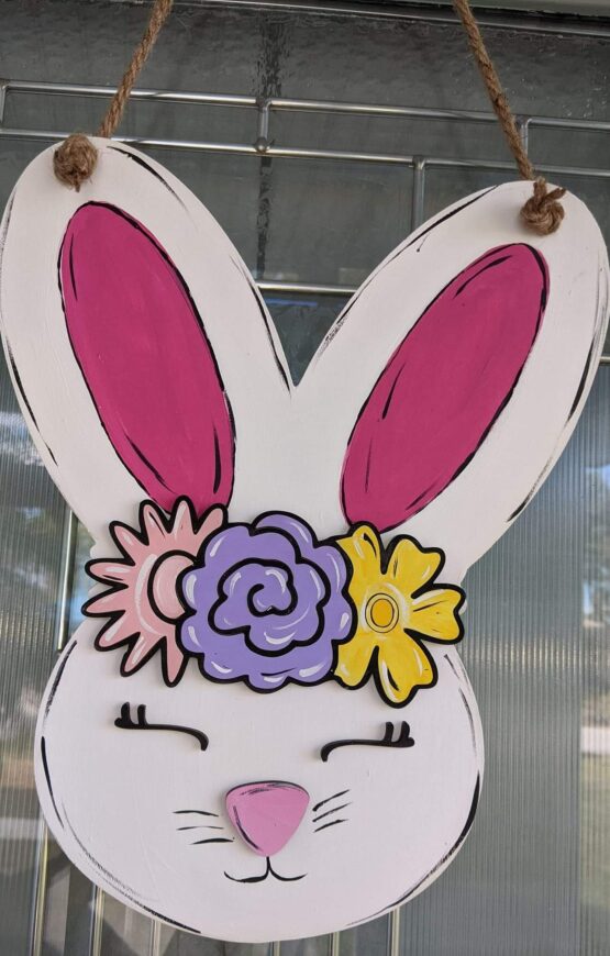 Spring Bunny Door Hanger DIY kit