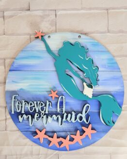 Mermaid Door Hanger