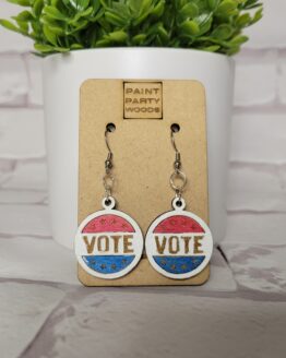 VOTE earrings