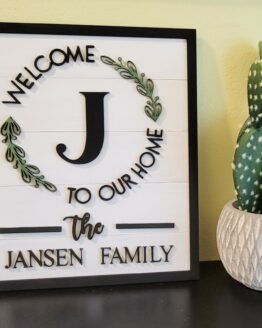 Monogram Family Name DIY kit