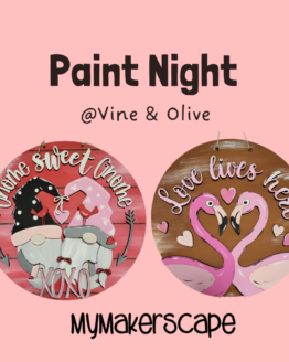 Paint Night at Vine & Olive