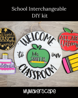 School Interchangeable DIY kit