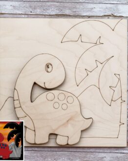 Dinosaur Sign DIY kit