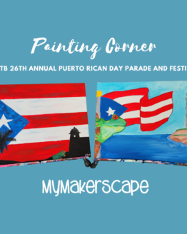 Painting Corner @UTB Inc. 26th Annual Puerto Rican Day Parade and Festival