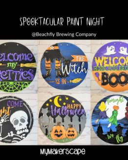 Spooktacular Paint Night @ Beachfly Brewing Company 9/21