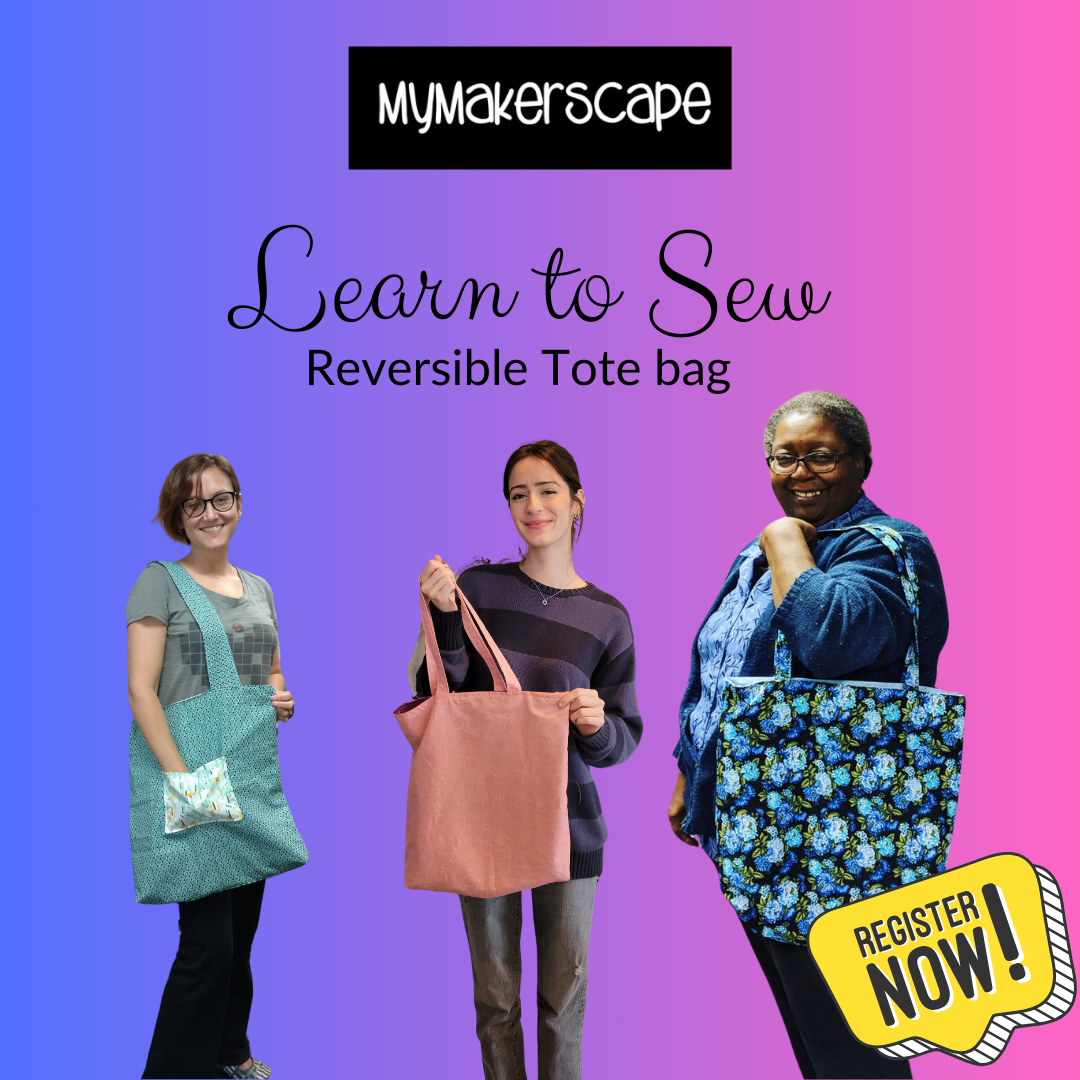 Learn to Sew Reversible Tote bag (1)