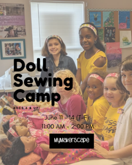 Doll Sewing Camp