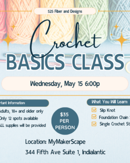 Crochet Basics Class May 15