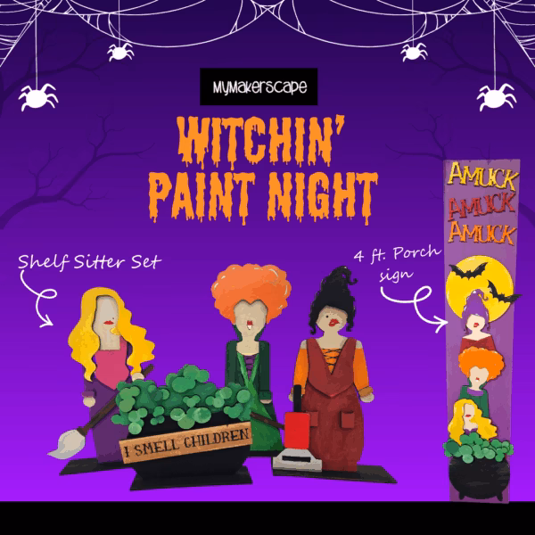 Witchin' & Paintin' Halloween Party @ Cocoa Village