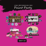 Home Interchangeable Paint Party @ Indialantic