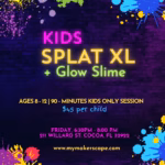 Kids Splat Lab XL + Glow Slime July
