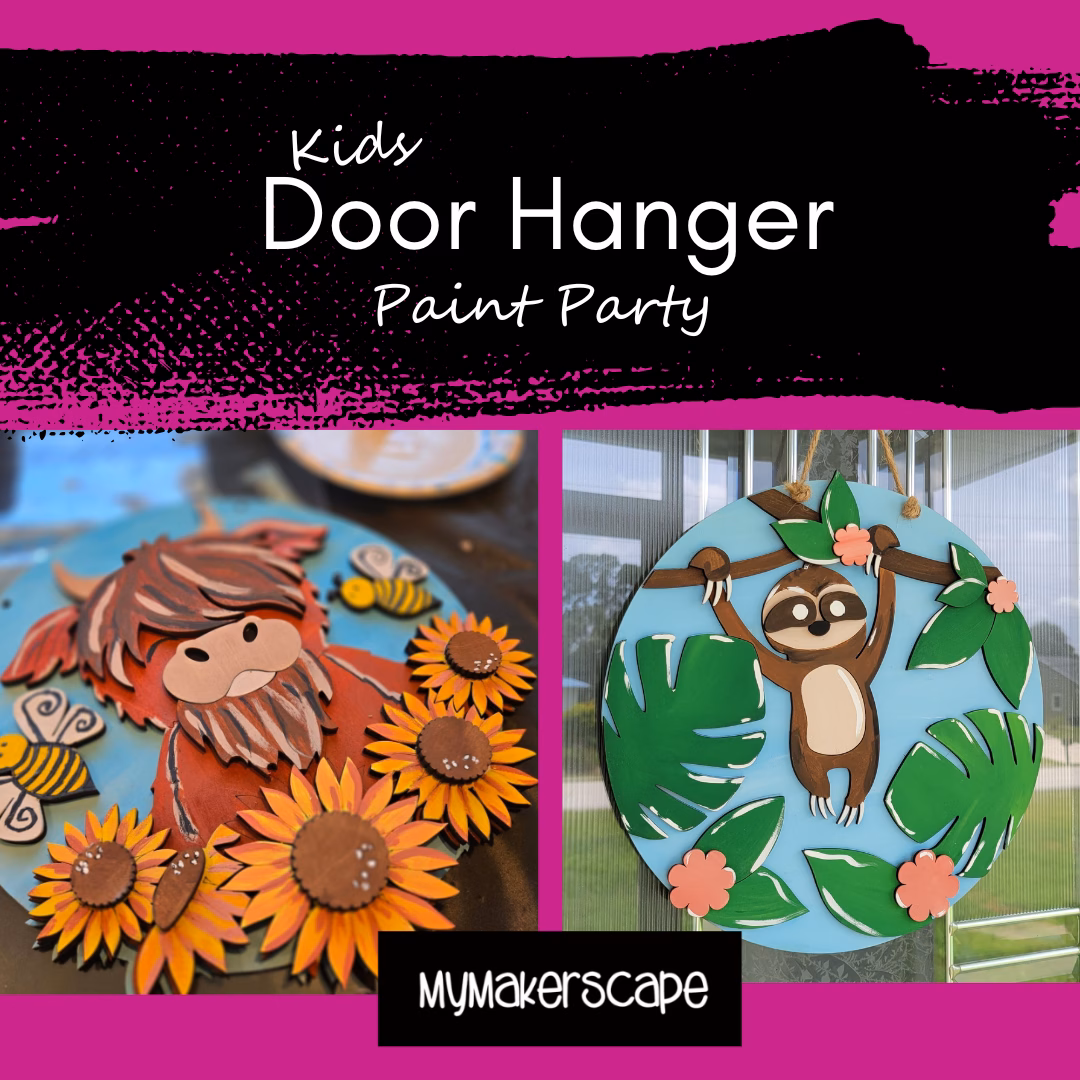 Kids Door Hanger Paint Party @ Cocoa Village 05.28