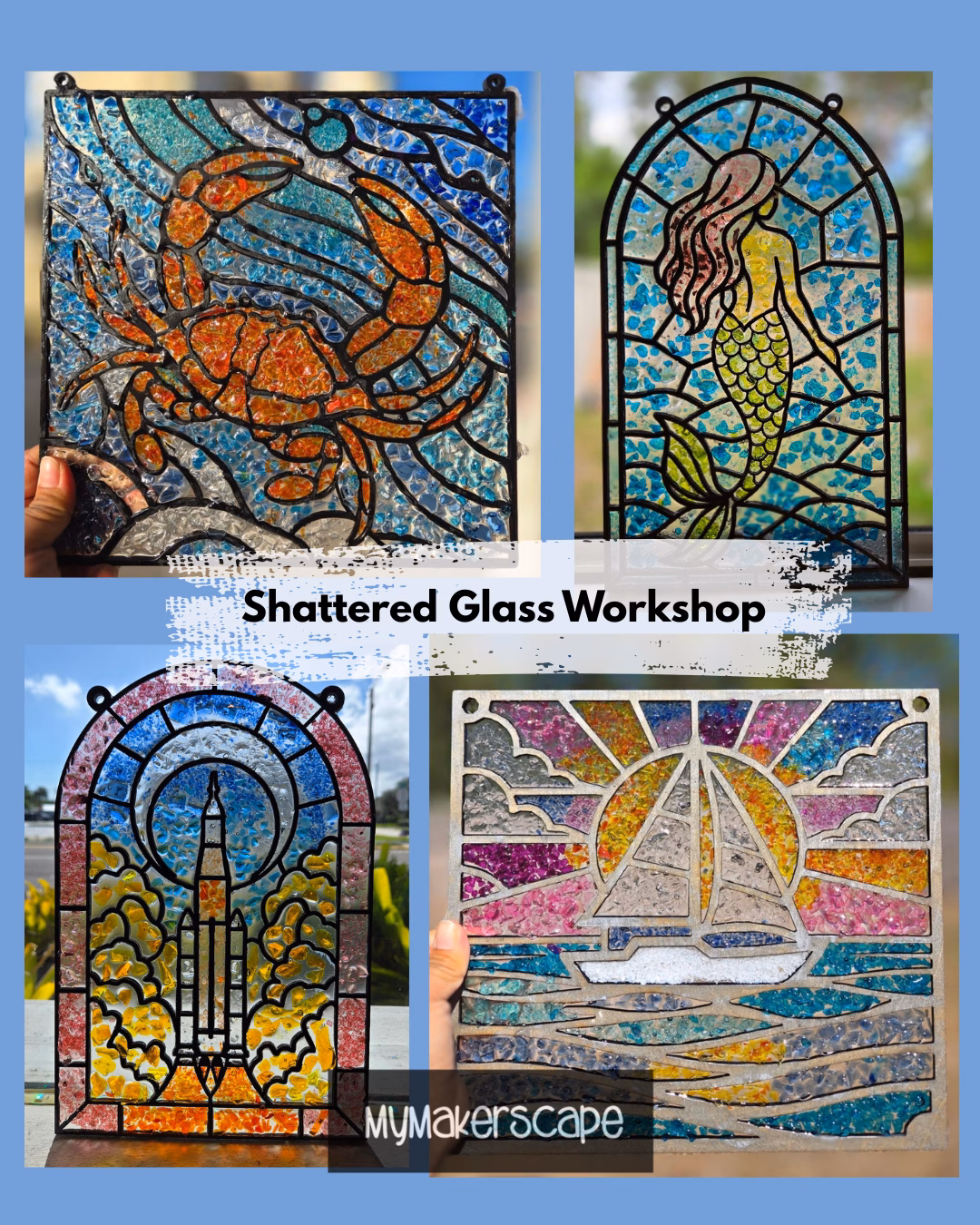 Shattered Glass Workshop @ Hilton Garden Inn Cocoa Beach Oceanfront