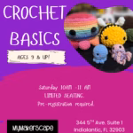 Crochet Basics  August @ Indialantic