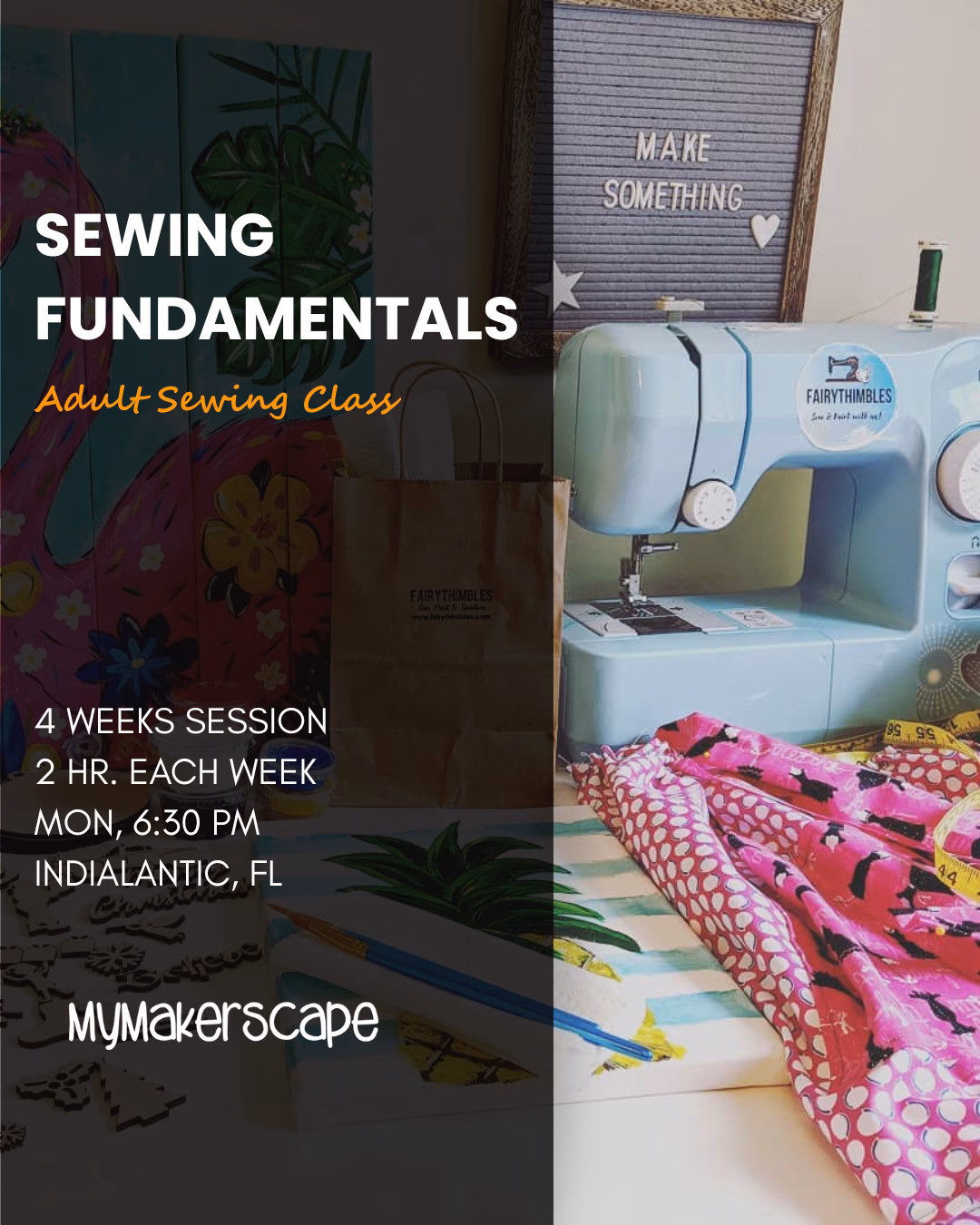 Sewing Fundamentals @ Indialantic