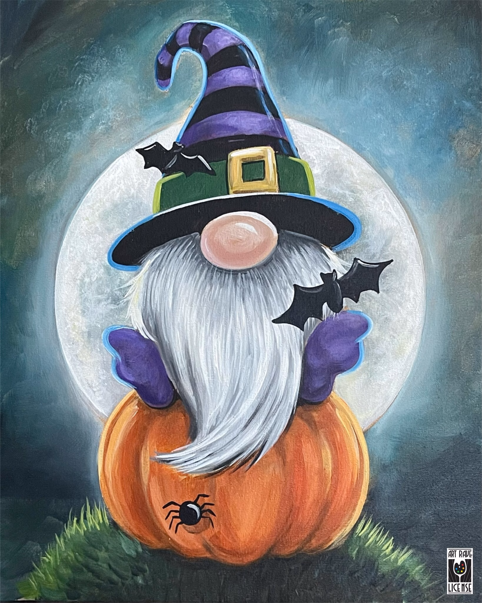 Blue Moon Halloween Paint Night @ Beachfly Brewing Company