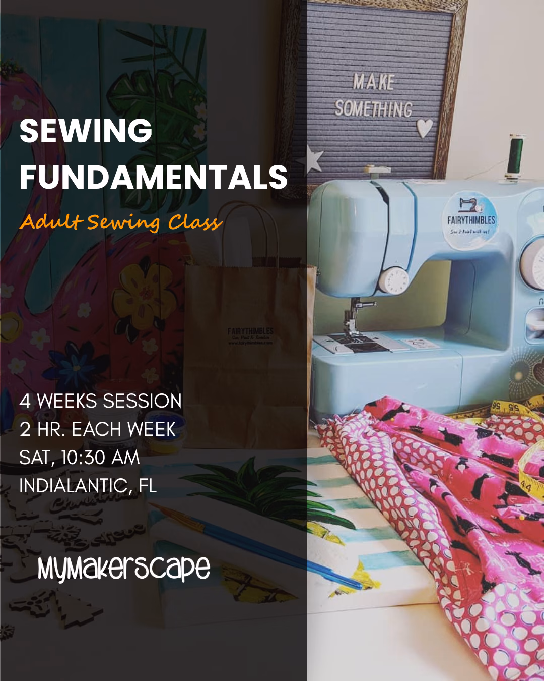 Sewing Fundamentals @ Indialantic January Session